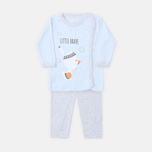 NEWBORN SUIT BOYS LITTLE BRAVE DUCK