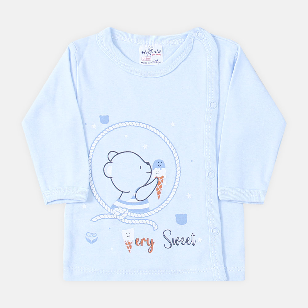 NEWBORN SUIT BOYS BLUE TEDDY BEAR