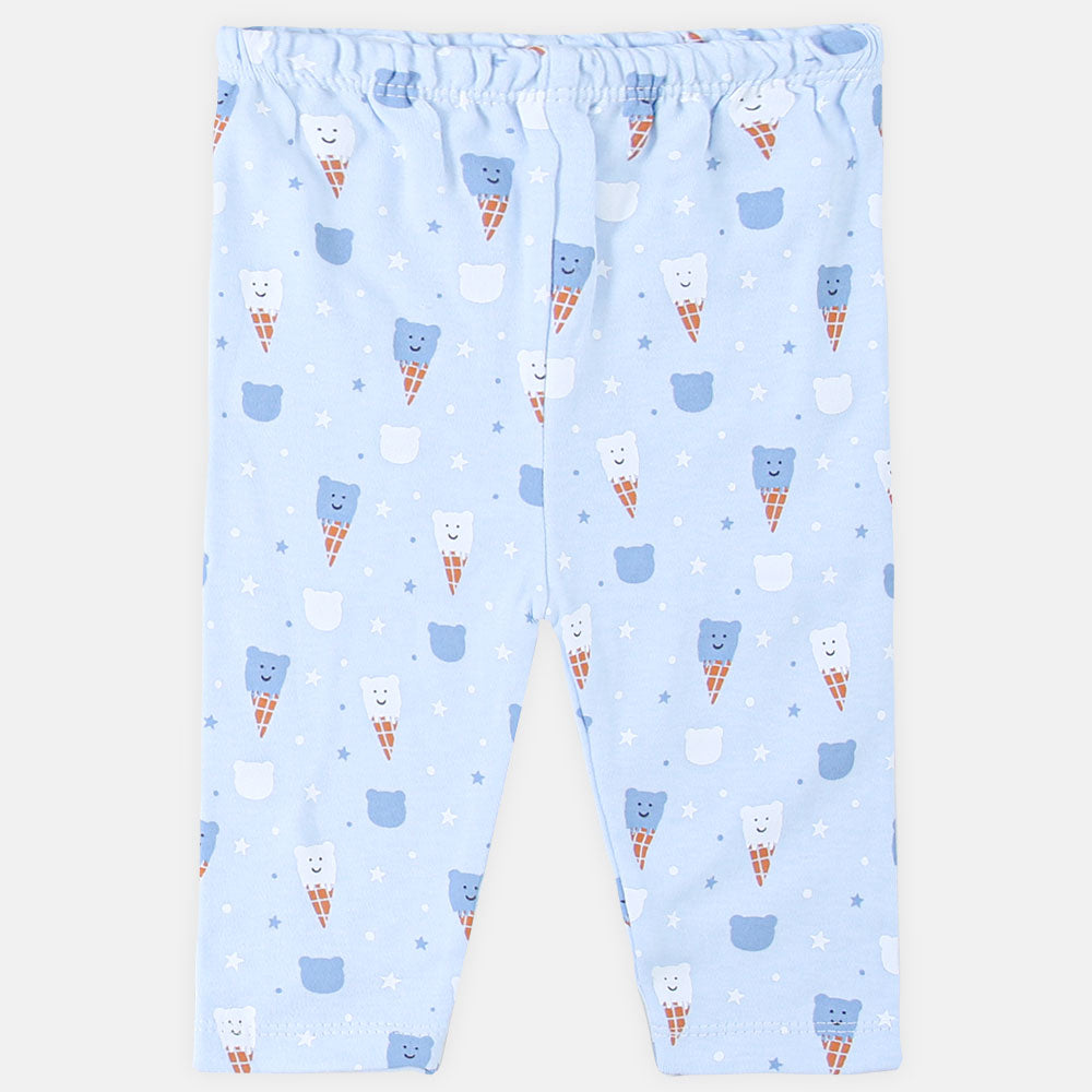 NEWBORN SUIT BOYS BLUE TEDDY BEAR