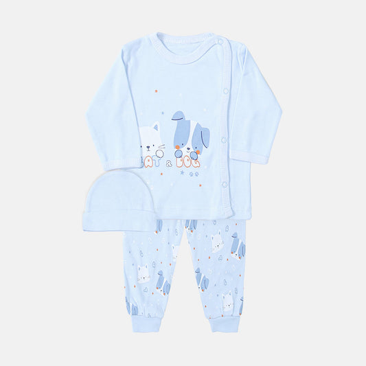 NEWBORN SUIT BOYS CAT AND DOG