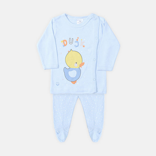 NEWBORN SUIT BOYS YELLOW DUCK