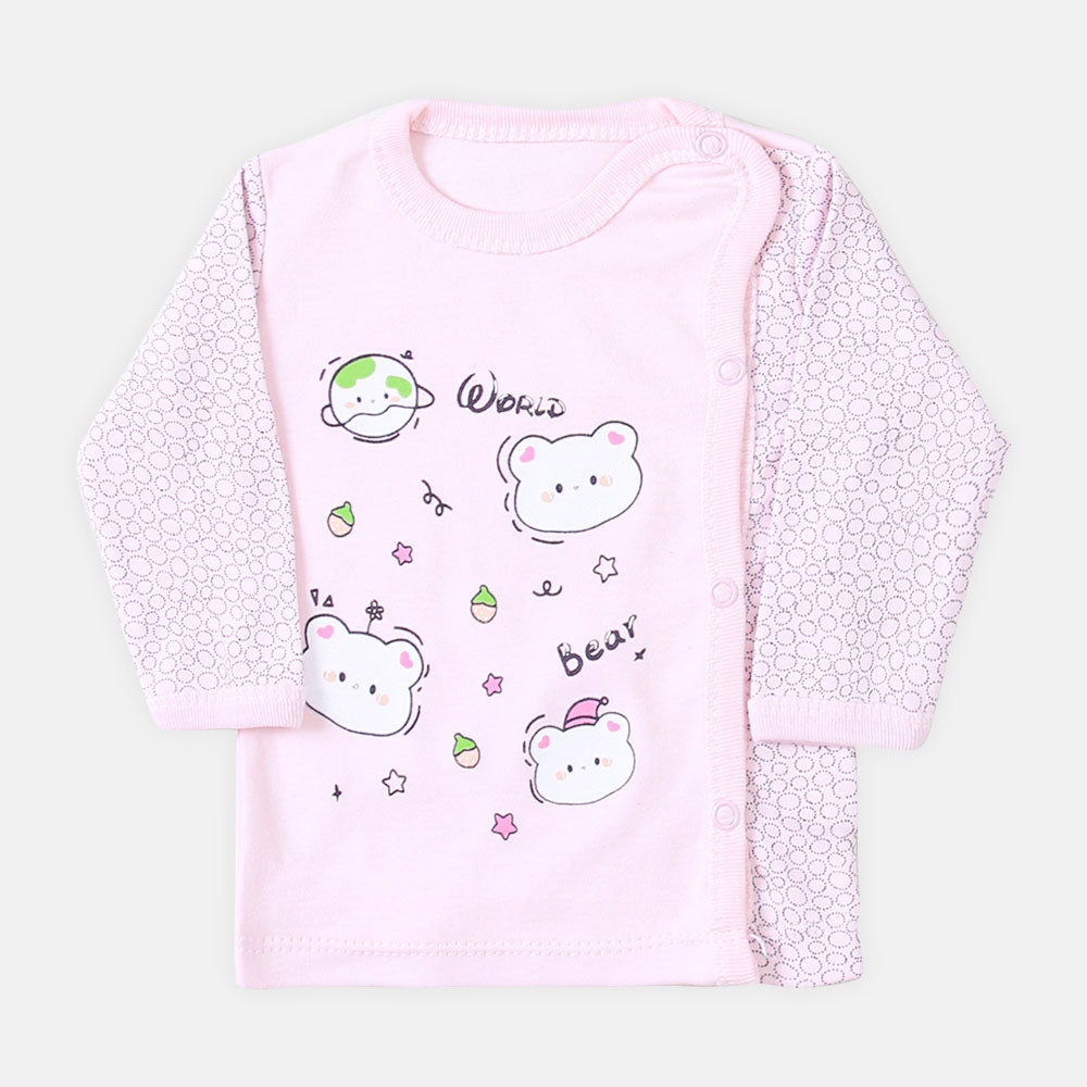 NEWBORN SUIT GIRLS BEAR AND WORLD