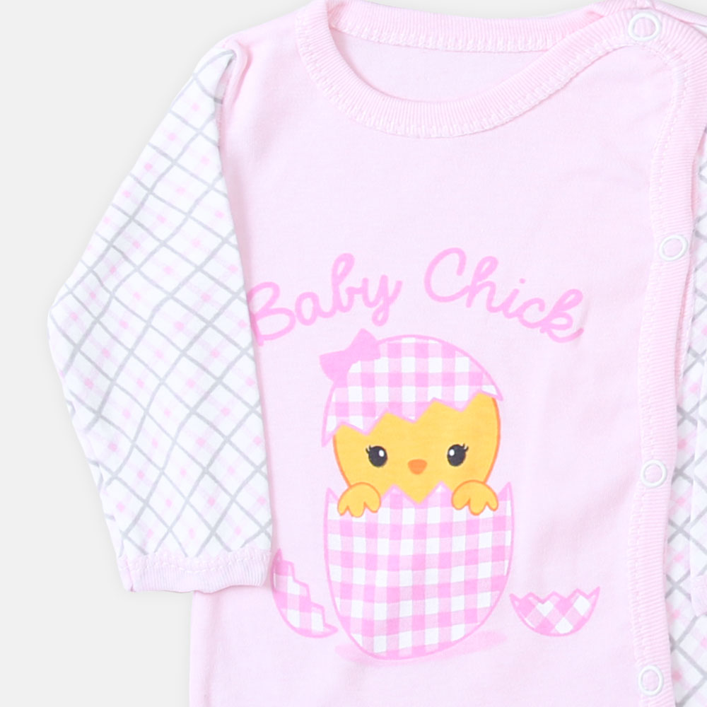 NEWBORN SUIT GIRLS BABY CHICK THEME