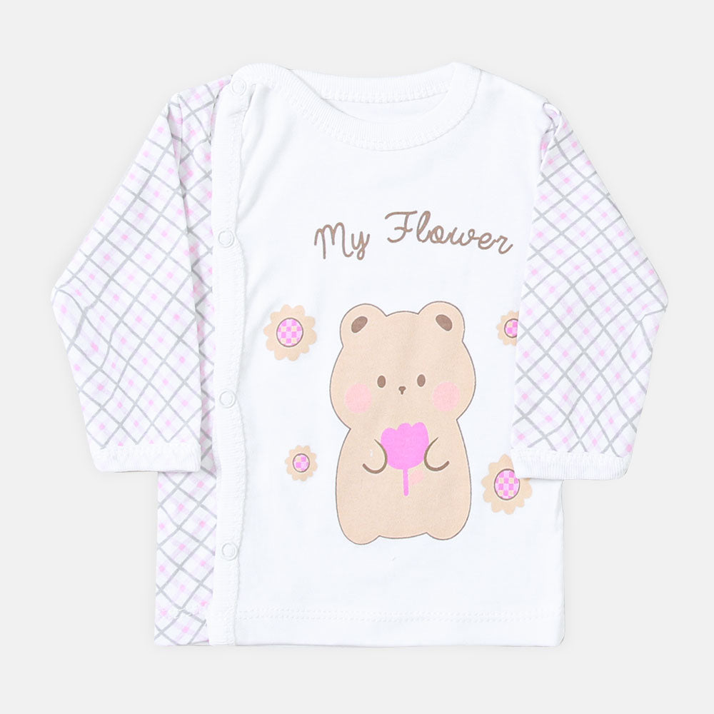 NEWBORN SUIT GIRLS MY FLOWER THEME