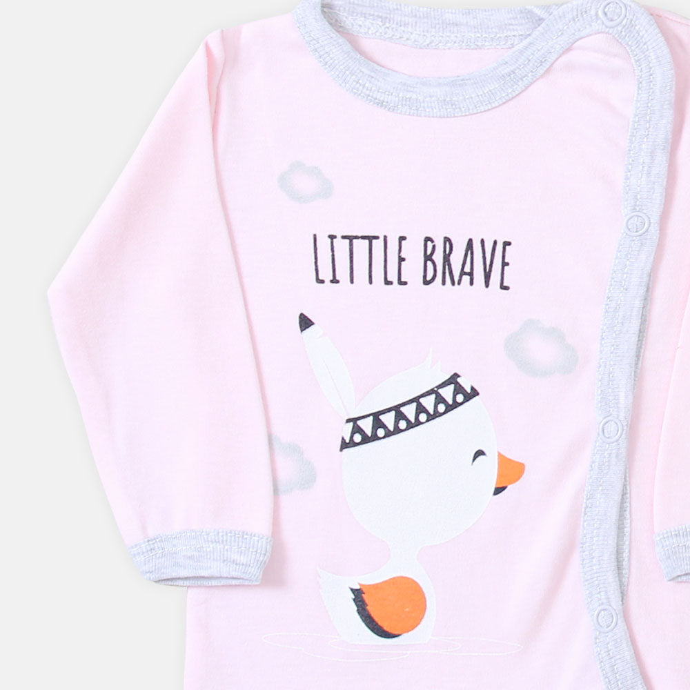 NEWBORN SUIT GIRLS LITTLE BRAVE DUCK