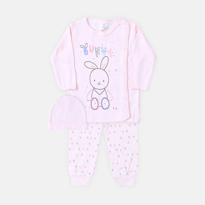 NEWBORN SUIT GIRLS BUNNY THEME