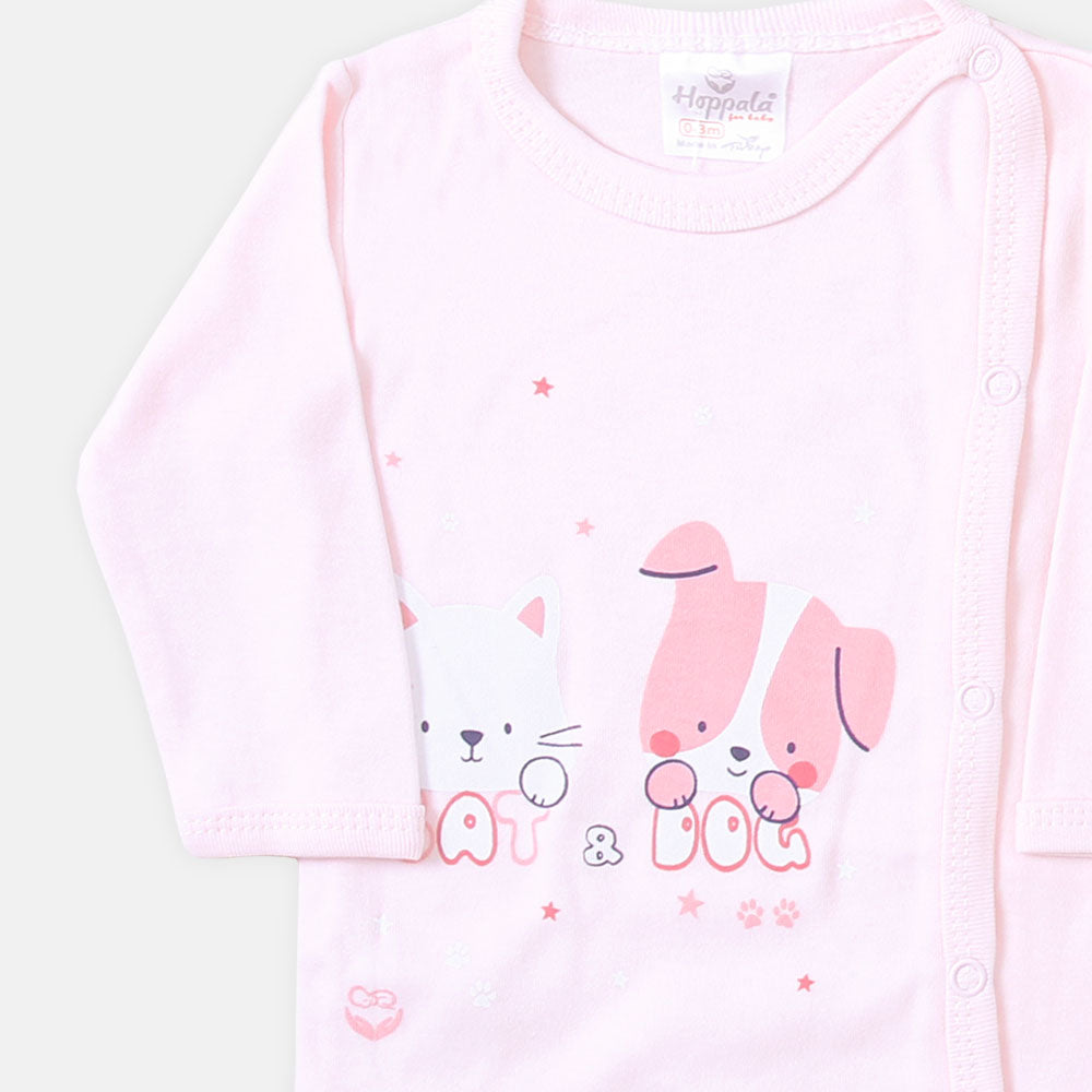 NEWBORN SUIT GIRLS CAT AND DOG