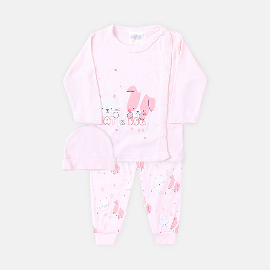 NEWBORN SUIT GIRLS CAT AND DOG