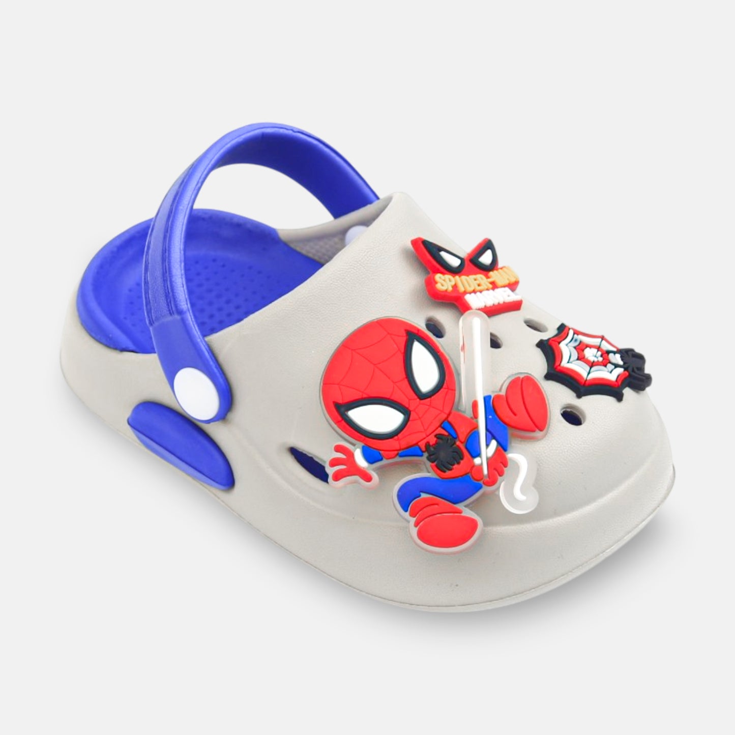 BOY'S SPIDER-MAN CLOG – GREY