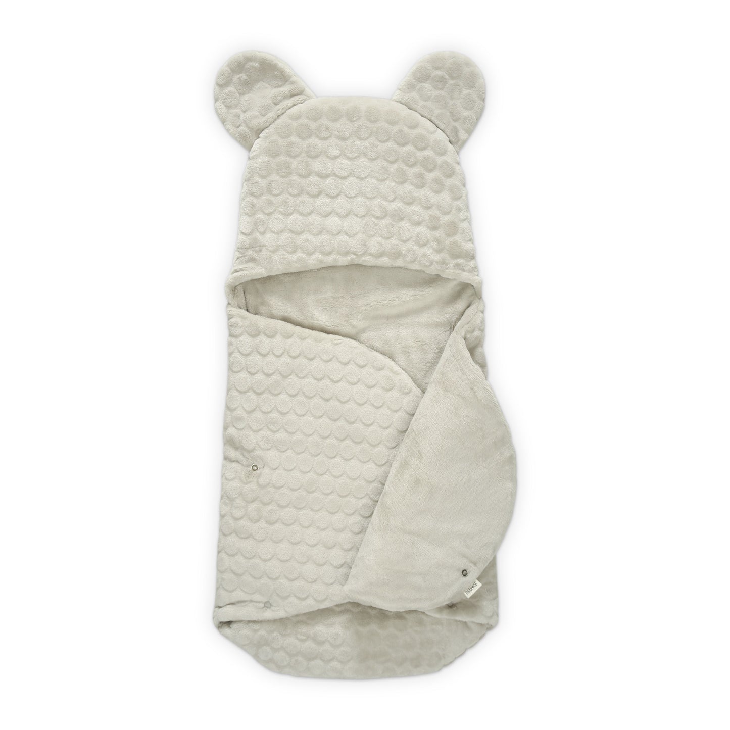 BEIGE TEXTURED HOODED CARRY NEST