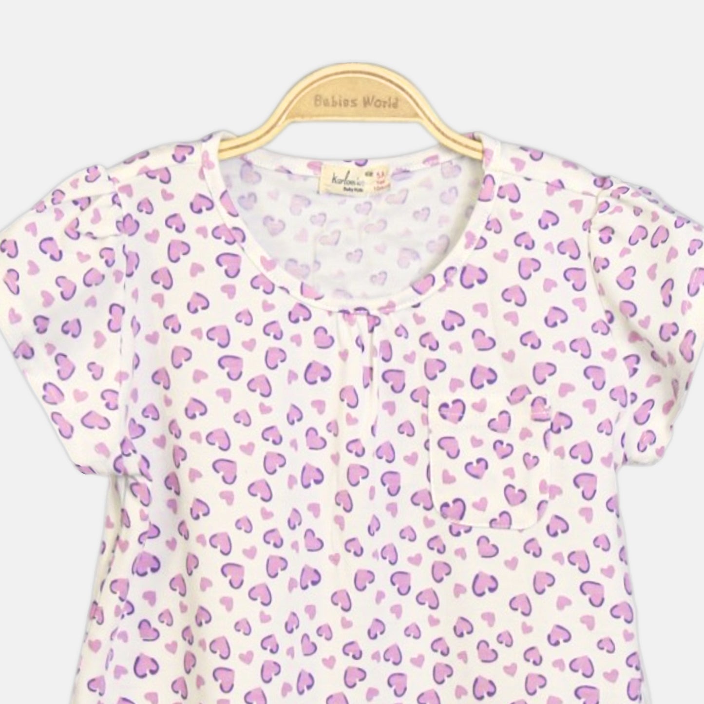 Lovely Purple Heart Tee