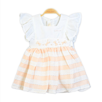 BALALAN SHIMMER STRIPE FROCK