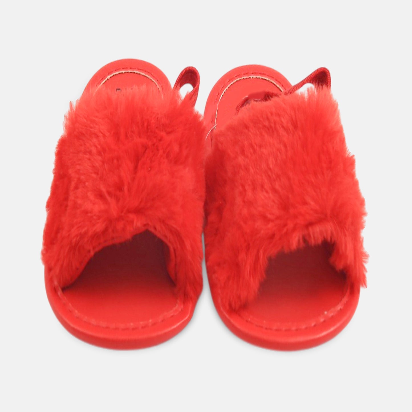 Red Furry Step Prewalkers