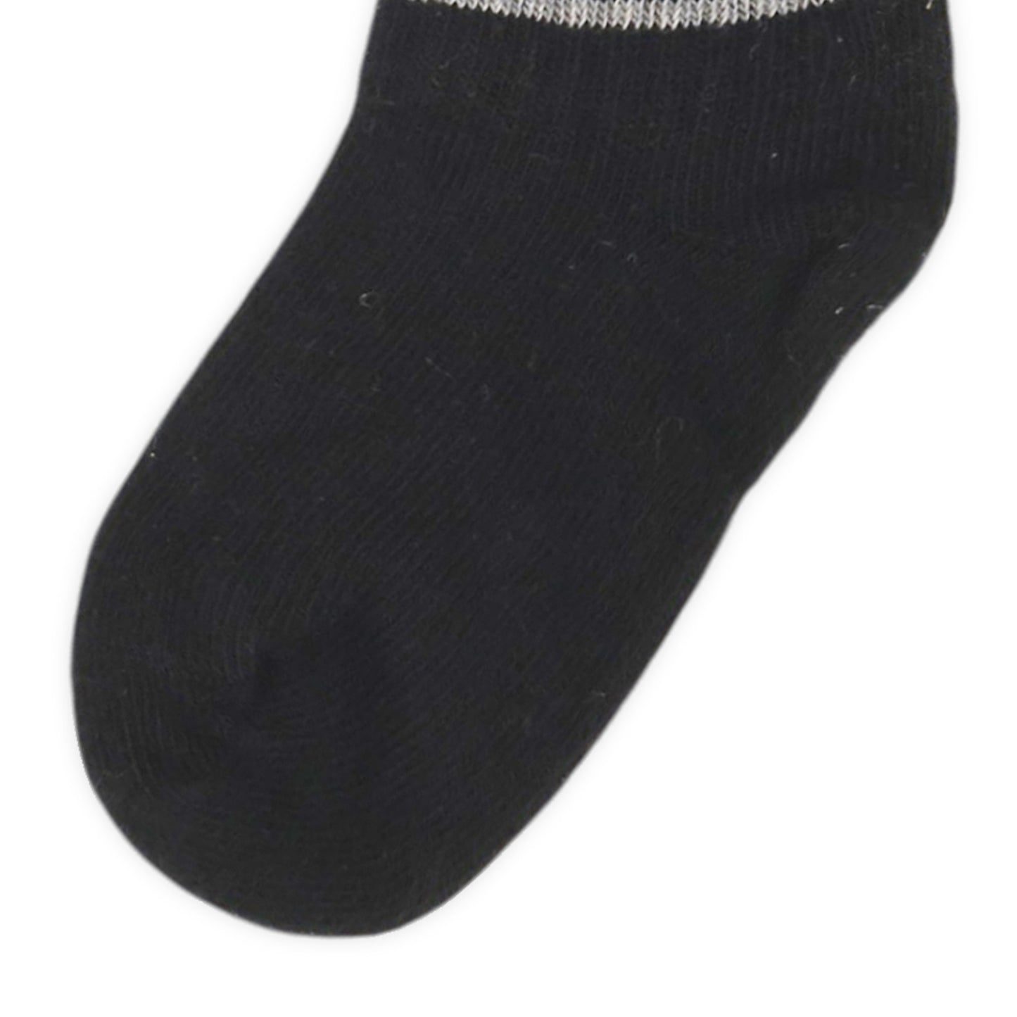 BLACK ANKLE BOY SOCKS PK-2