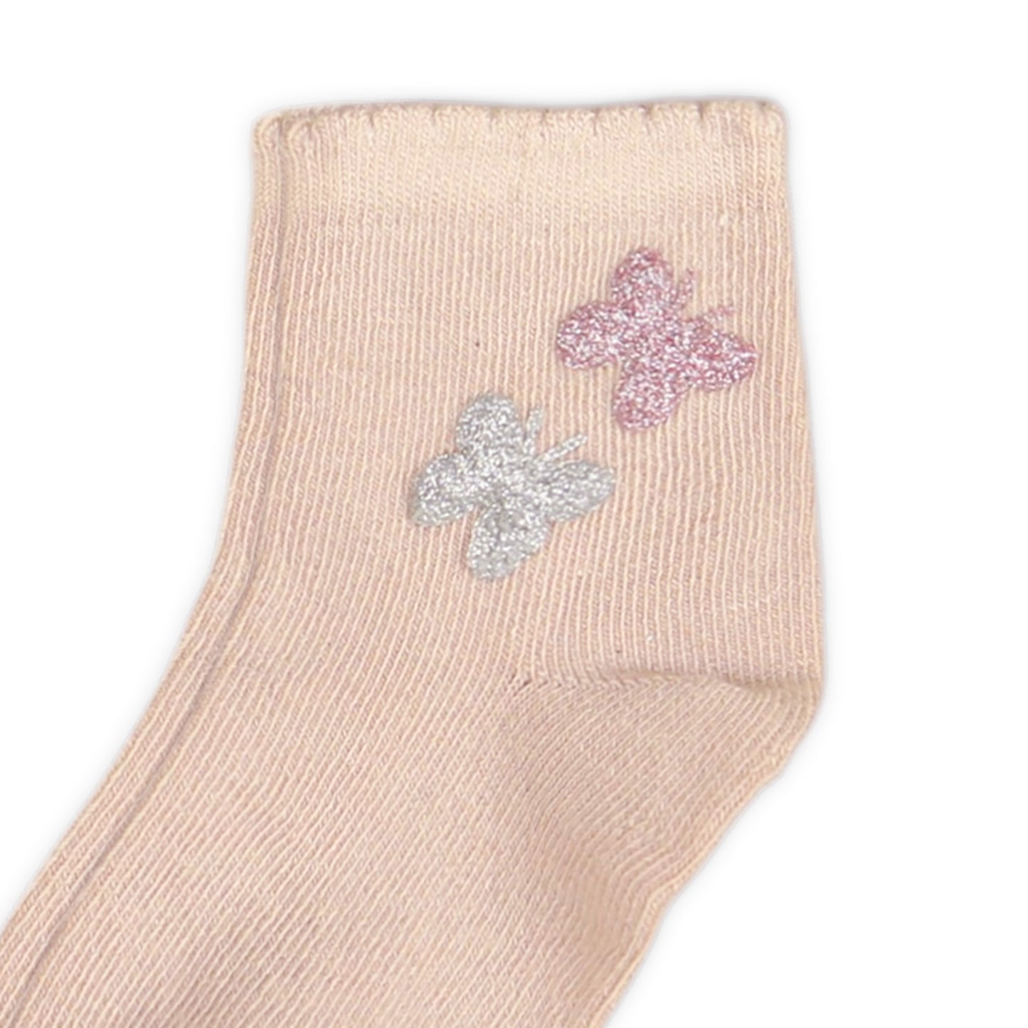 ROSY PINK GIRL SOCKS PK-2