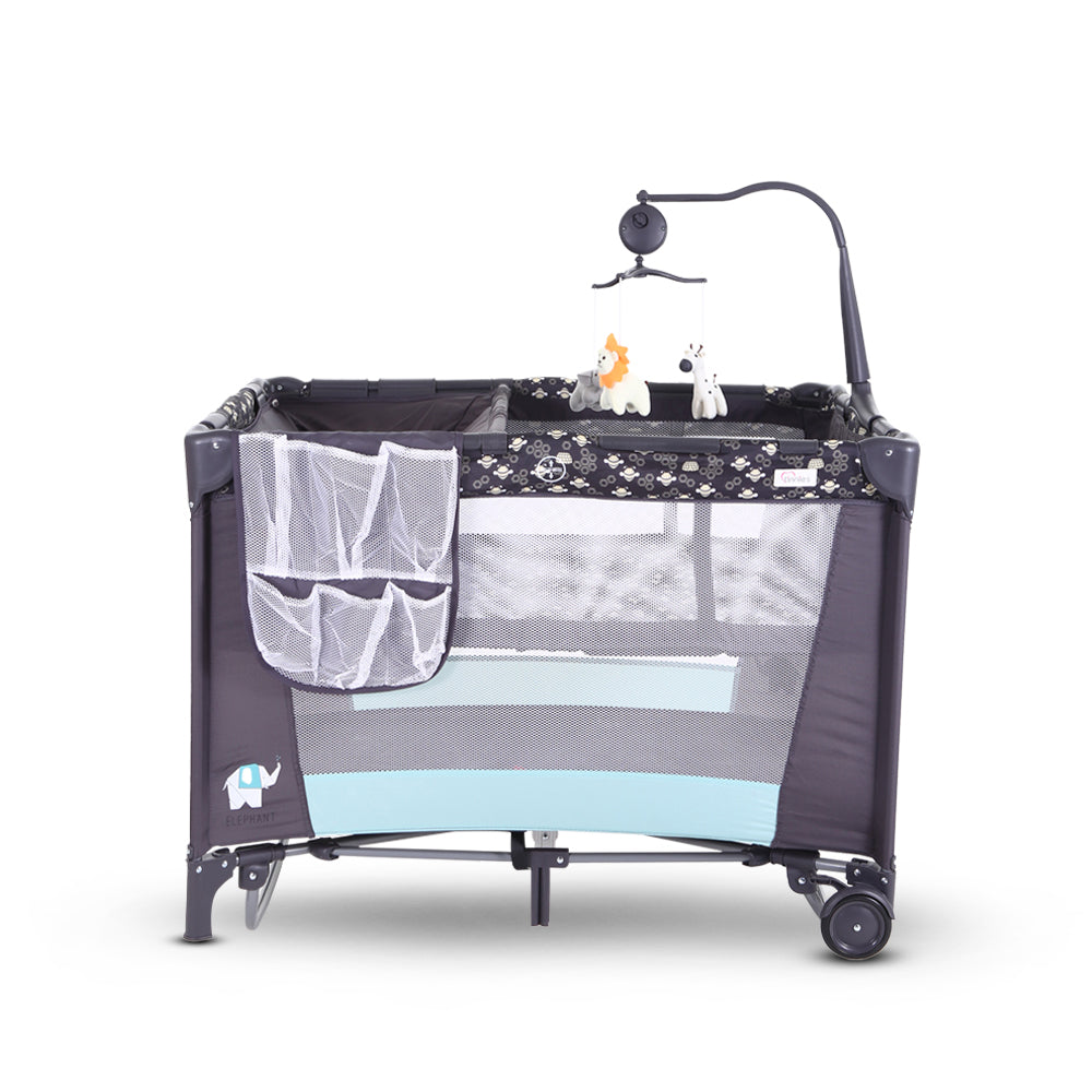 BABY PLAY PEN W/ ROCKING-BEE