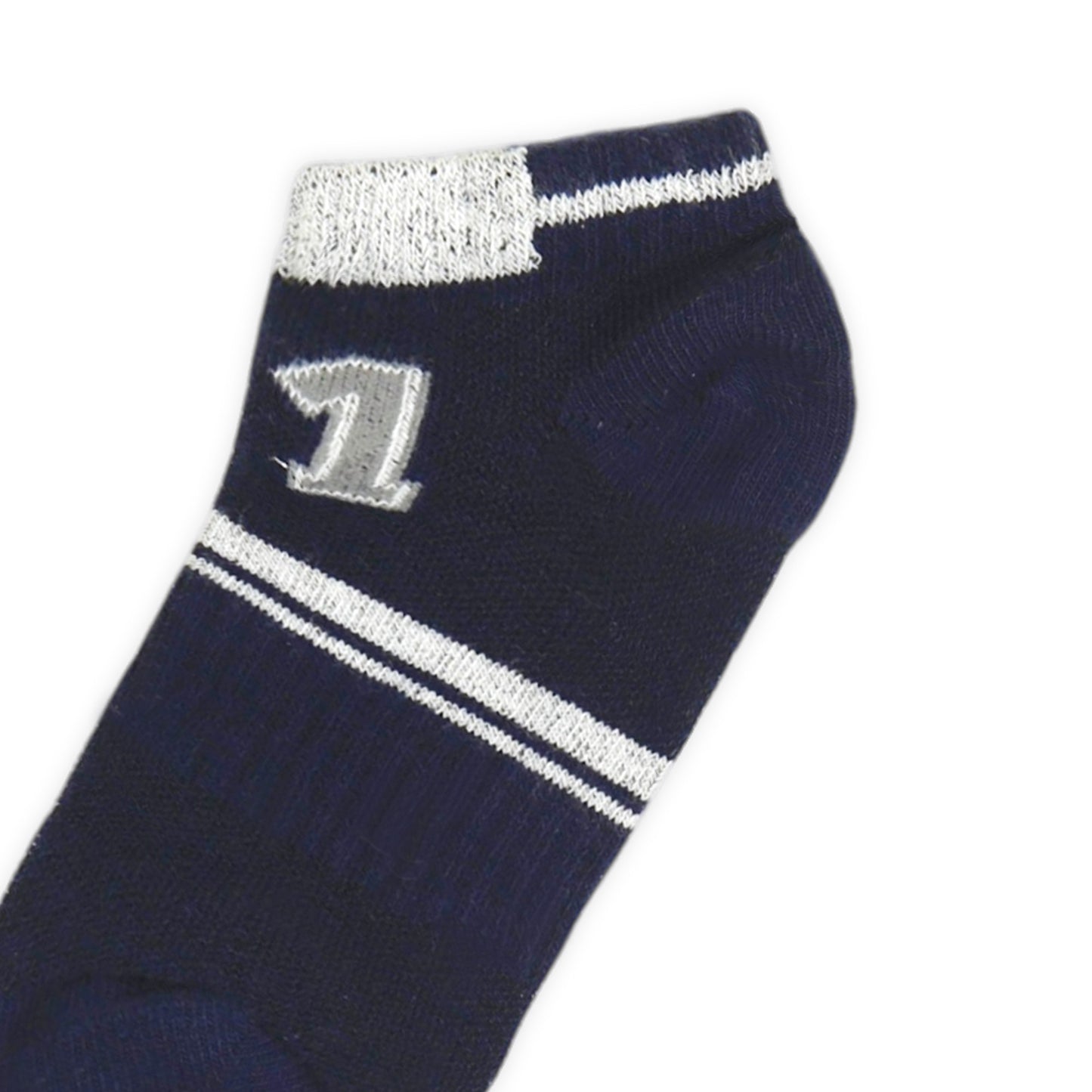 "1" GRAPHIC ANKLE BOY SOCKS