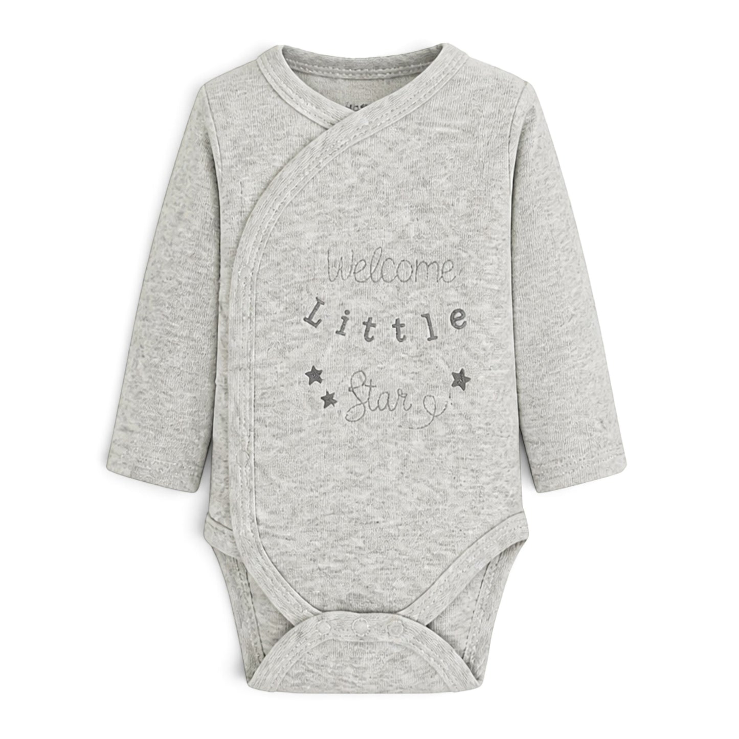 GREY BABY LAYETTE SET BOYS