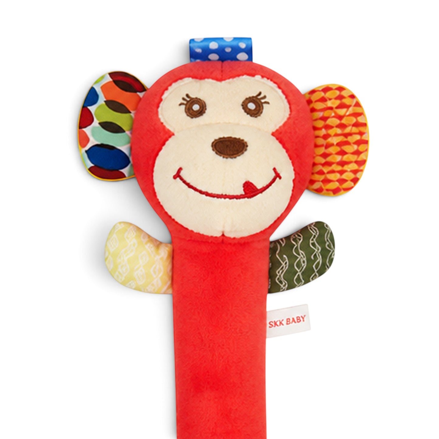 SKK BABY MONKEY PLUSH SQUEAKER TOY
