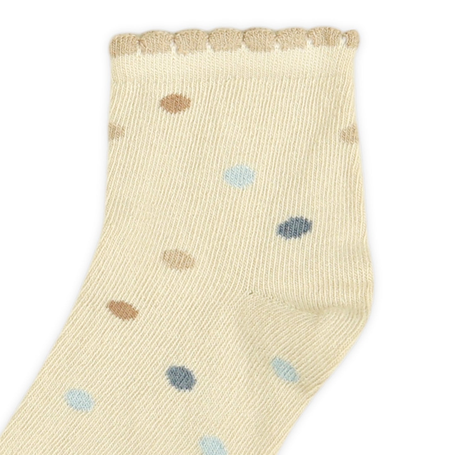 MULTICOLOR POLKA DOT GIRL SOCKS