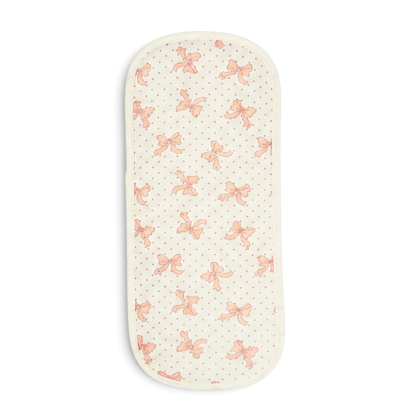 BOW-THEMED BURP CLOTH PK-3