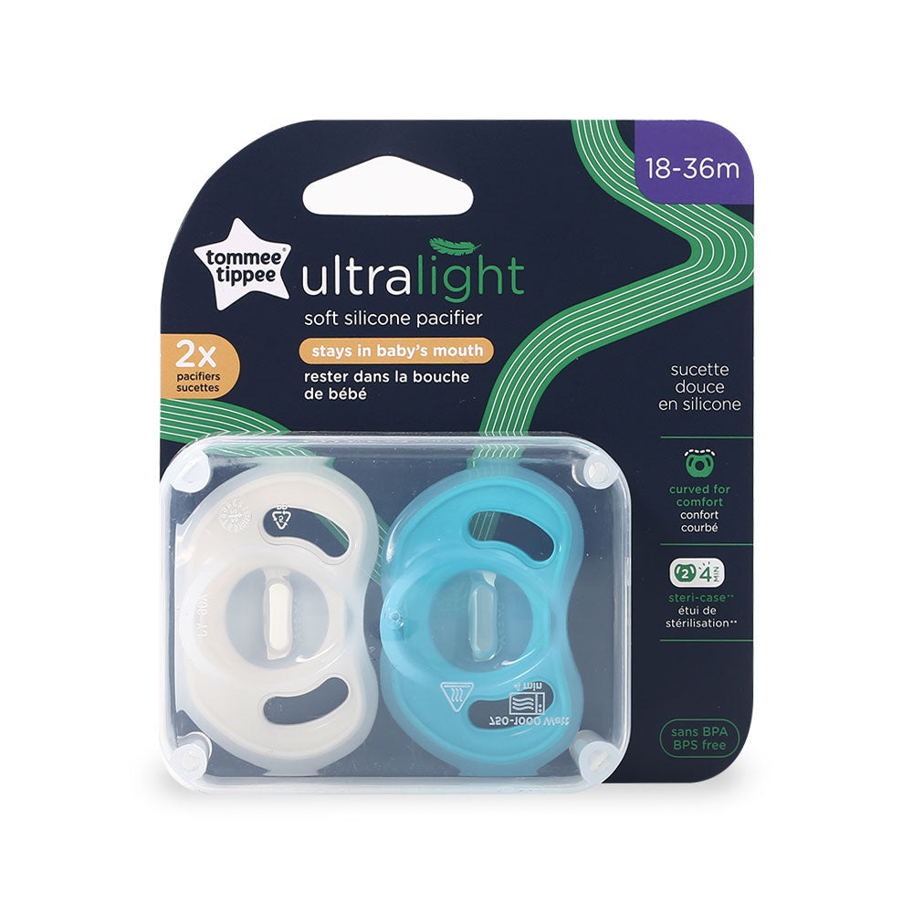 SILICONE SOOTHER PK-2 18-36M