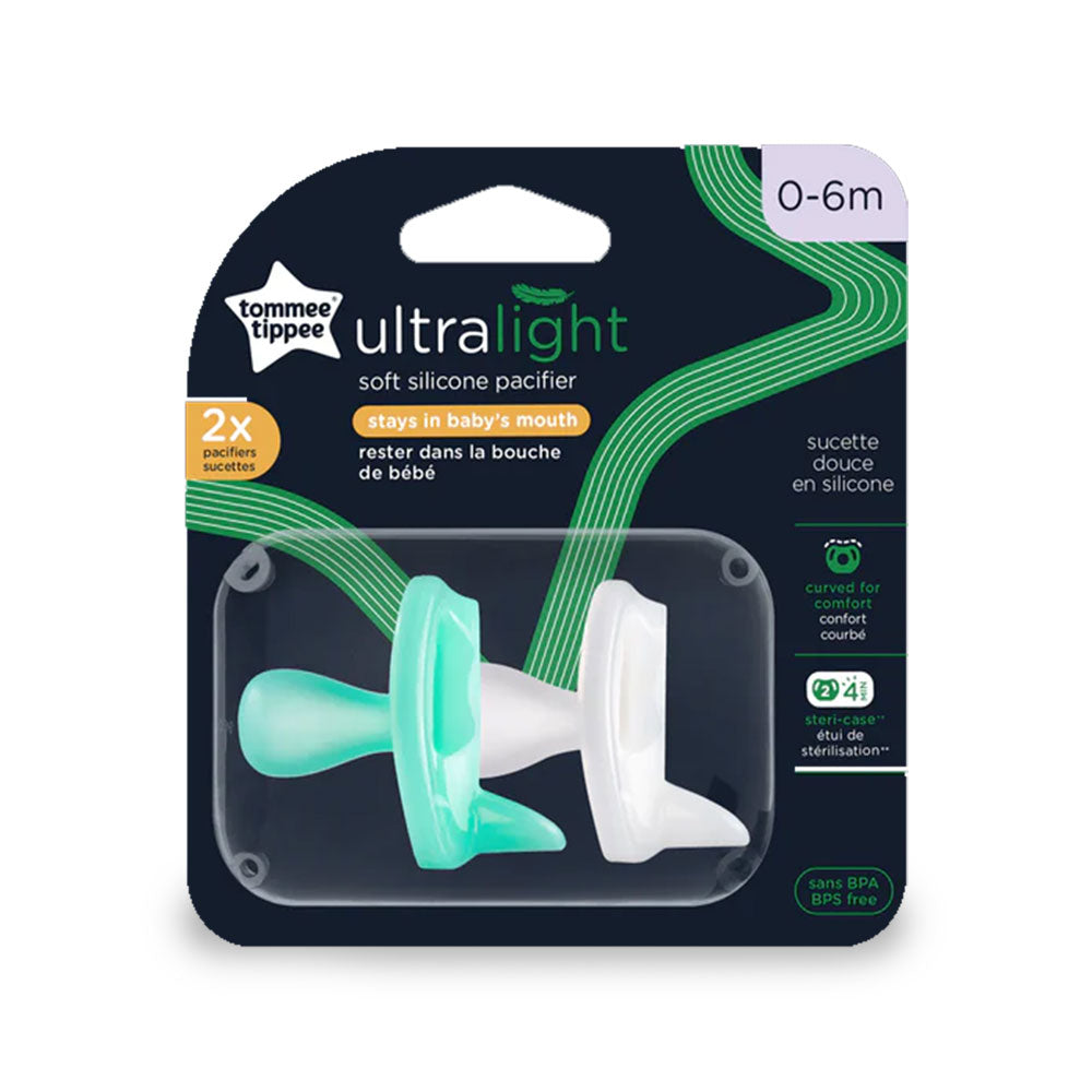 SILICONE SOOTHER PK-2 0-6M