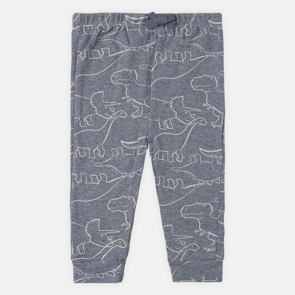 PAJAMA BOYS PK-3 GREY DINO THEME