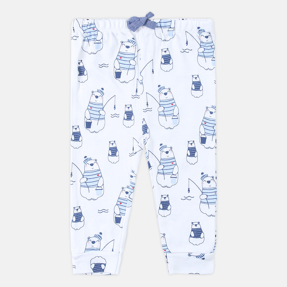 PAJAMA BOYS PK-3 CUTE POLAR BEAR
