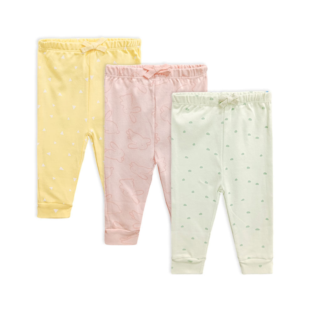 GIRL PAJAMA PK-3 PINK RABBIT
