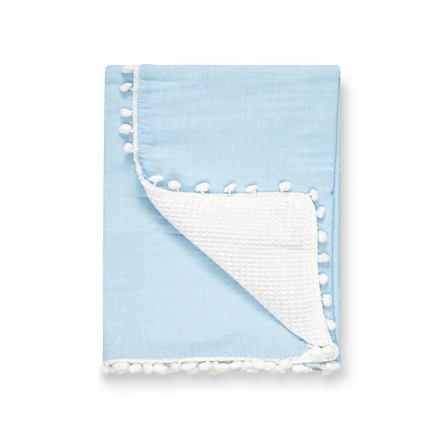 MUSLIN WRAPPING SHEET - SKY BLUE