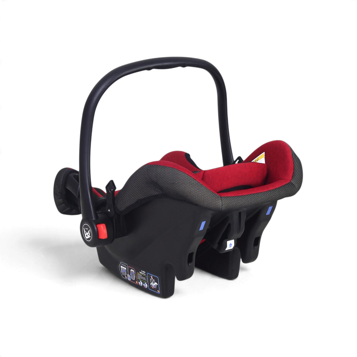 CARRY COT & CAR SEAT-RED