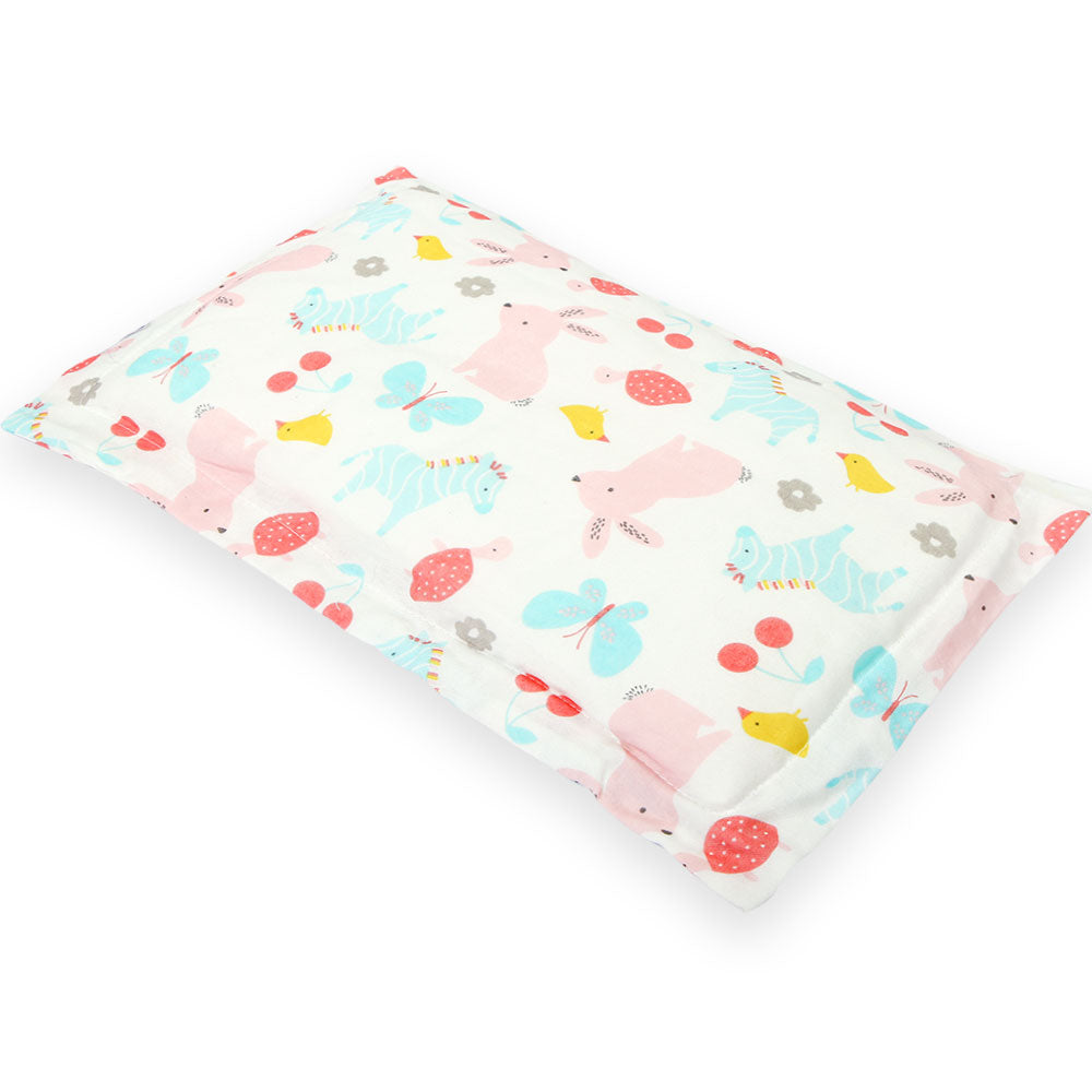 BABY PILLOW WHITE ANIMAL KINGDOM