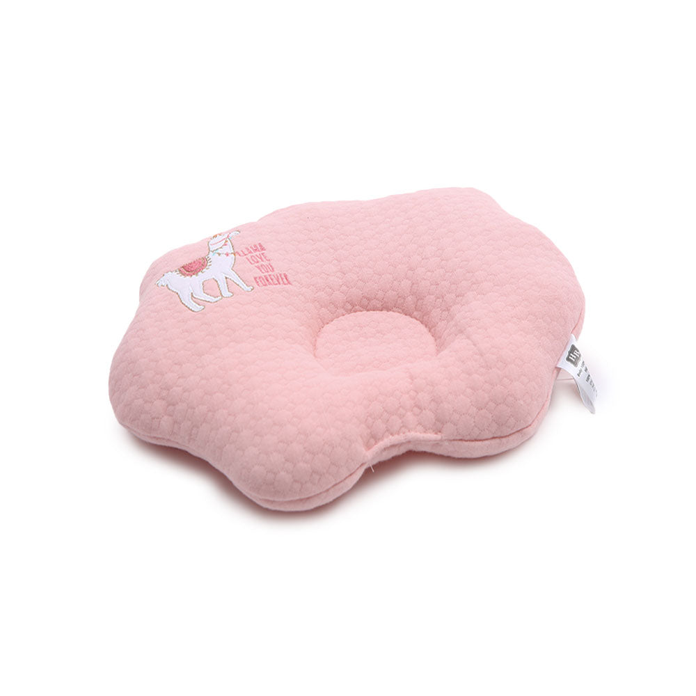 BABY PILLOW PINK LAMA LOVE ROCKET