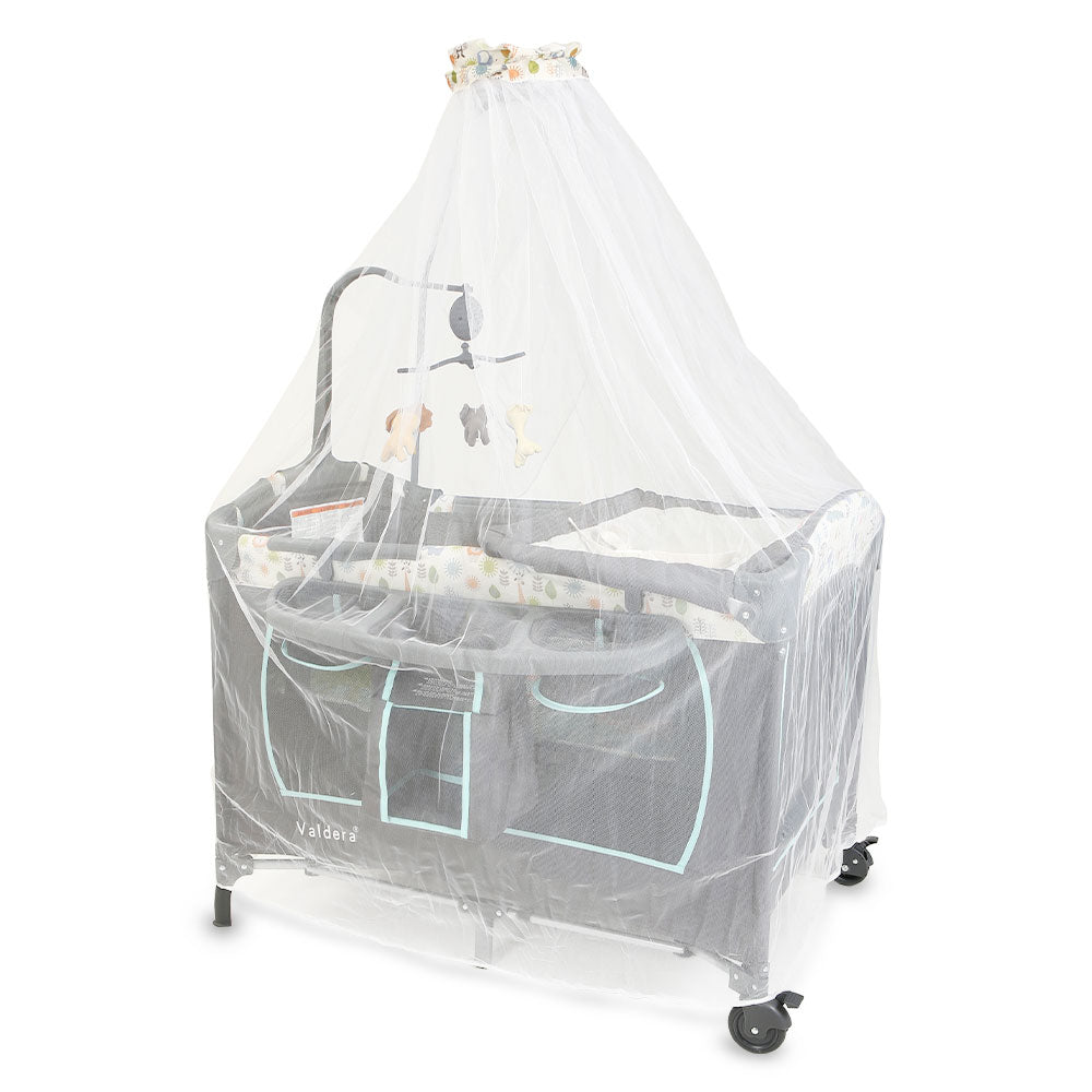 BABY PLAY PEN DARK GREY