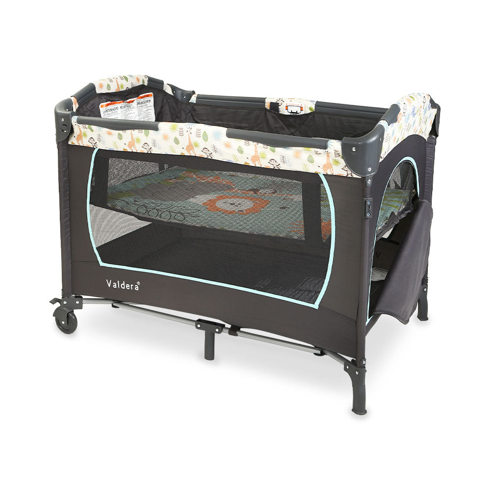 BABY PLAY PEN DARK GREY