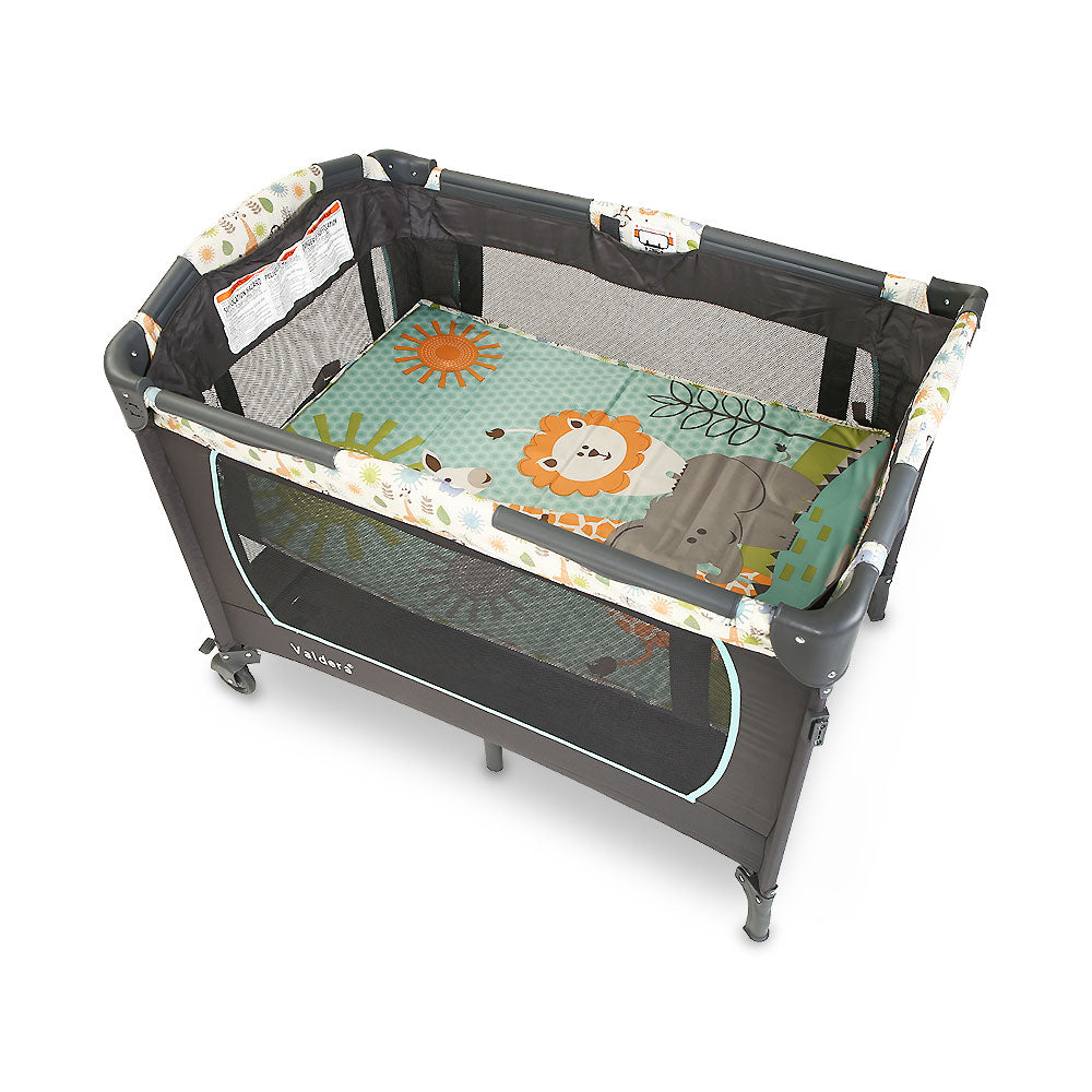 BABY PLAY PEN DARK GREY