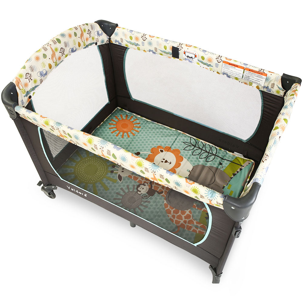 BABY PLAY PEN DARK GREY