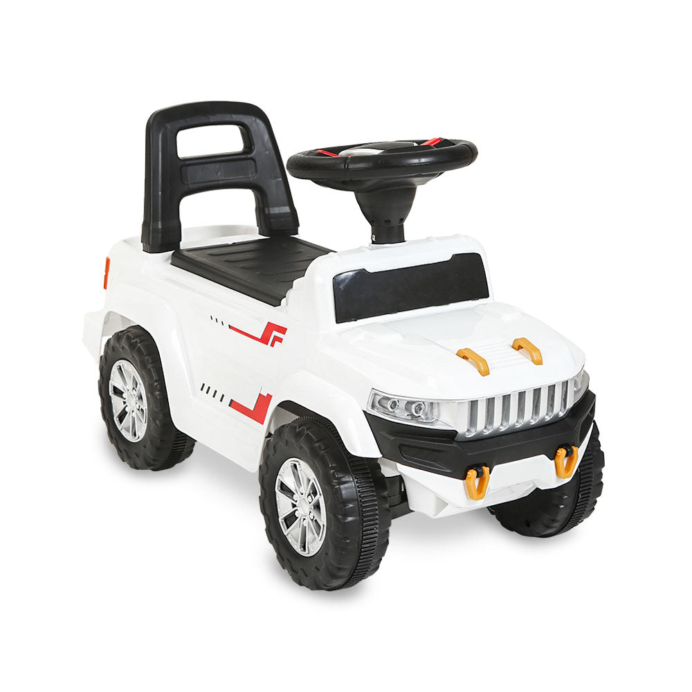 PUSH CAR WHITE