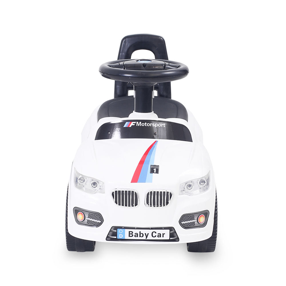 PUSH CAR WHITE
