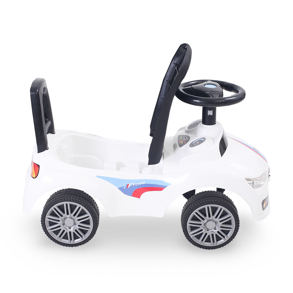 PUSH CAR WHITE