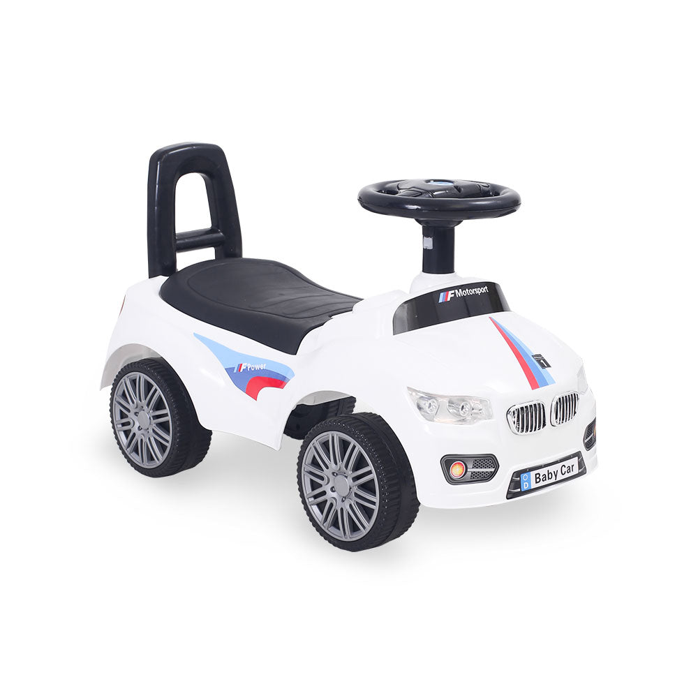 PUSH CAR WHITE