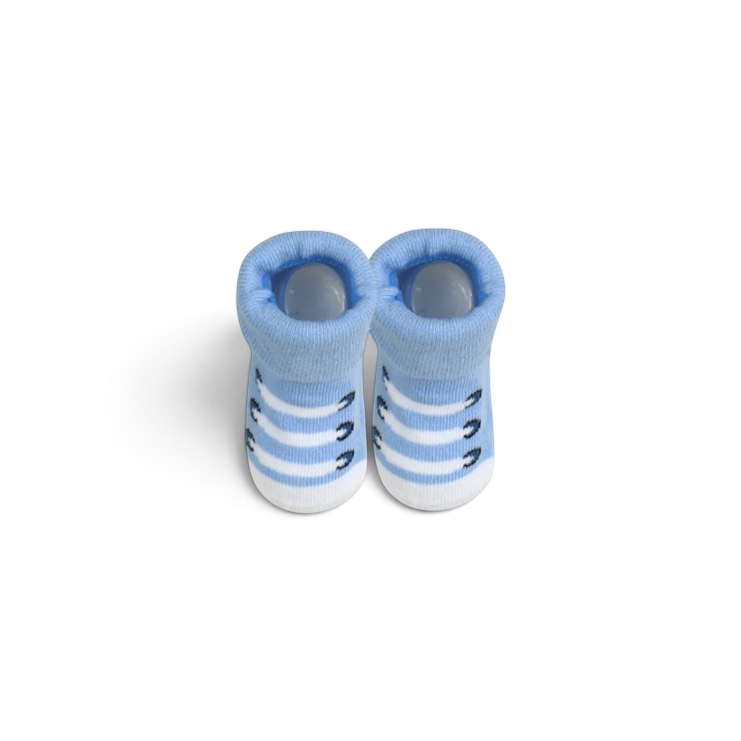 "BABY WHALE" INFANT BIBS PK-2 & 2 BOOTIES
