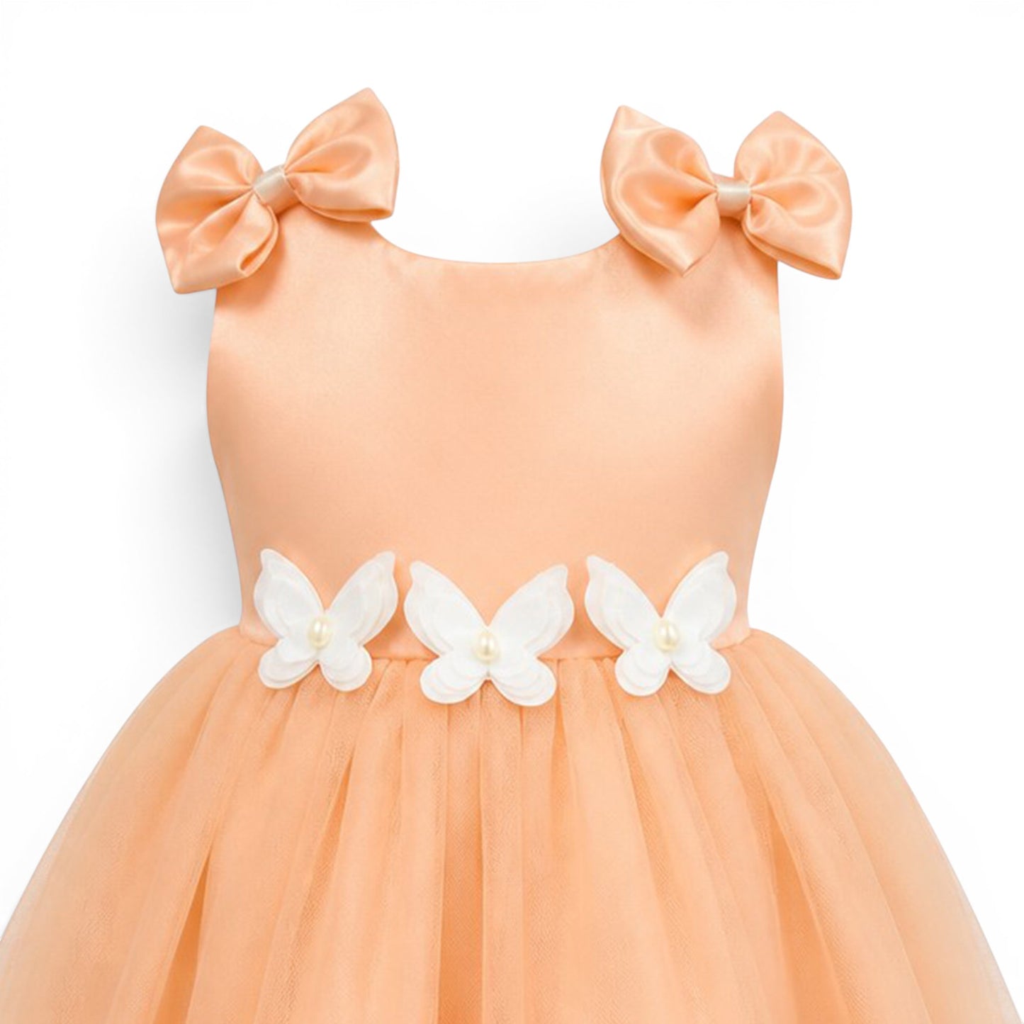 BUTTERFLY BABY GIRL FANCY FROCK GIFT SET