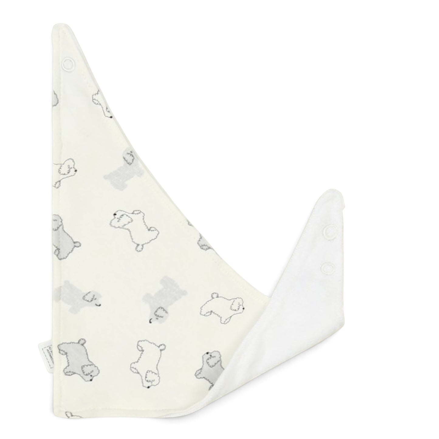 PLAYFUL PUPPY PRINT BIBS BANDANA PK-3
