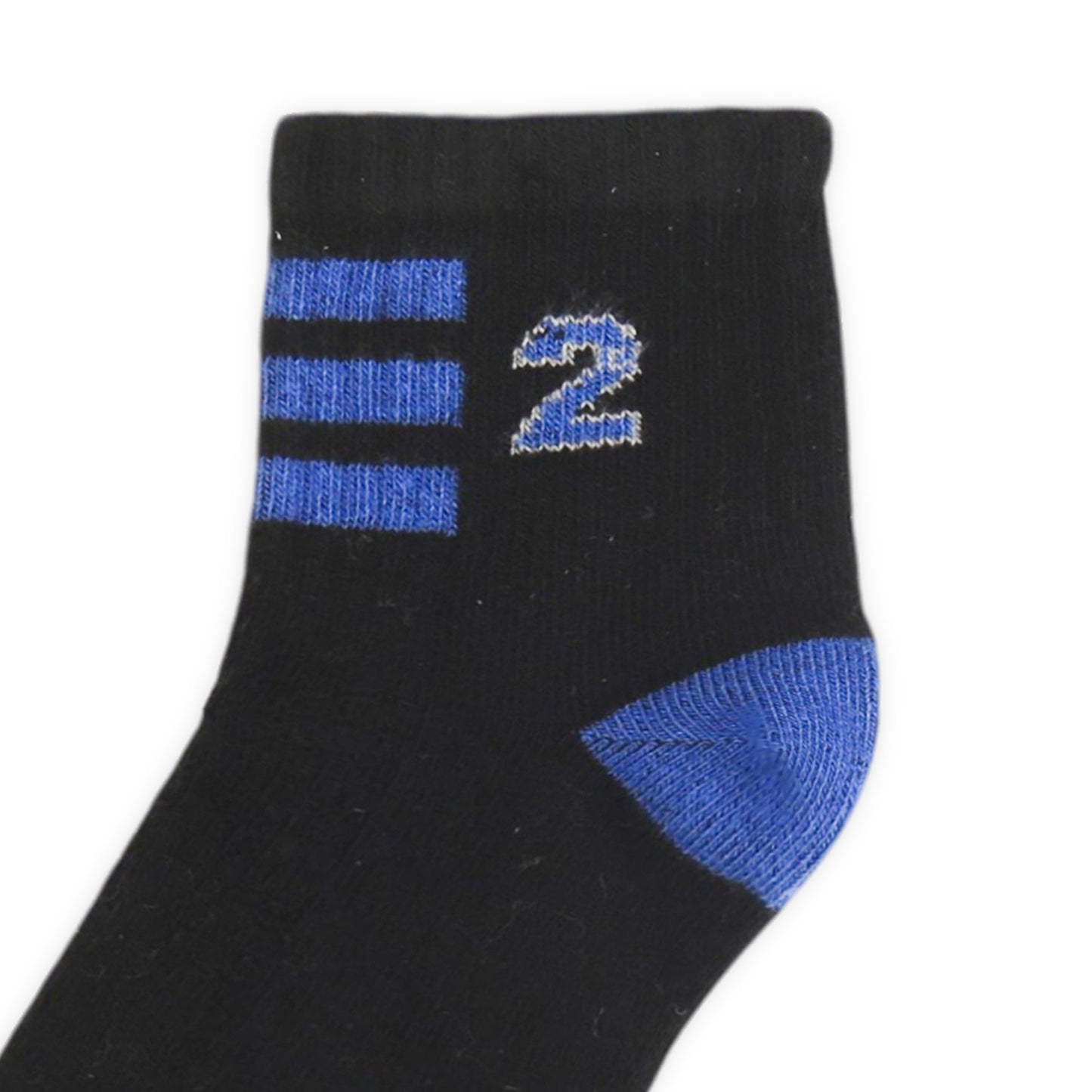 BLACK ANKLE BOY SOCKS