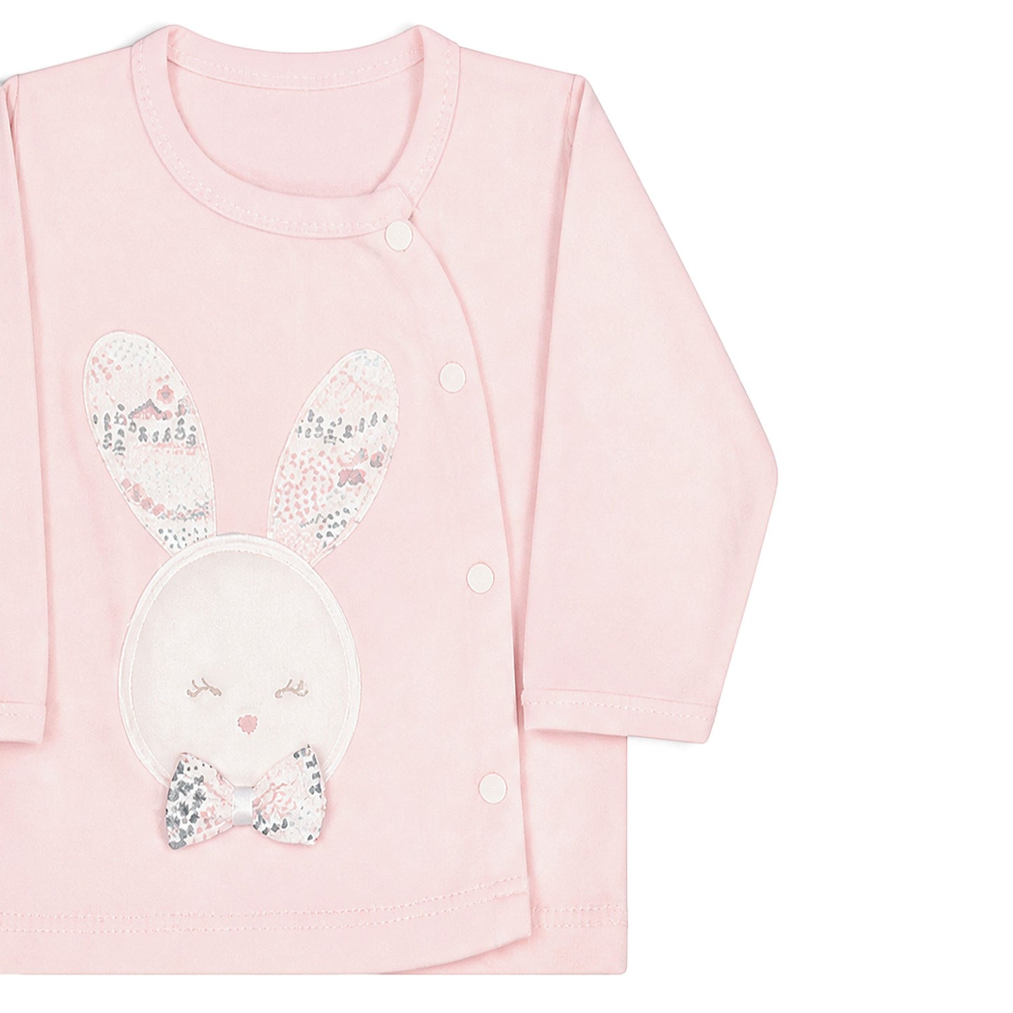 PINK SCENIC PRINT BUNNY BABY GIRL GIFT SET