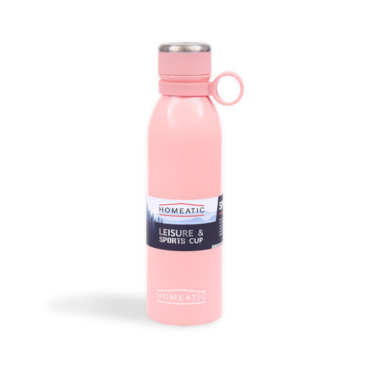 STEEL WATER BOTTLE 750 ML PINK
