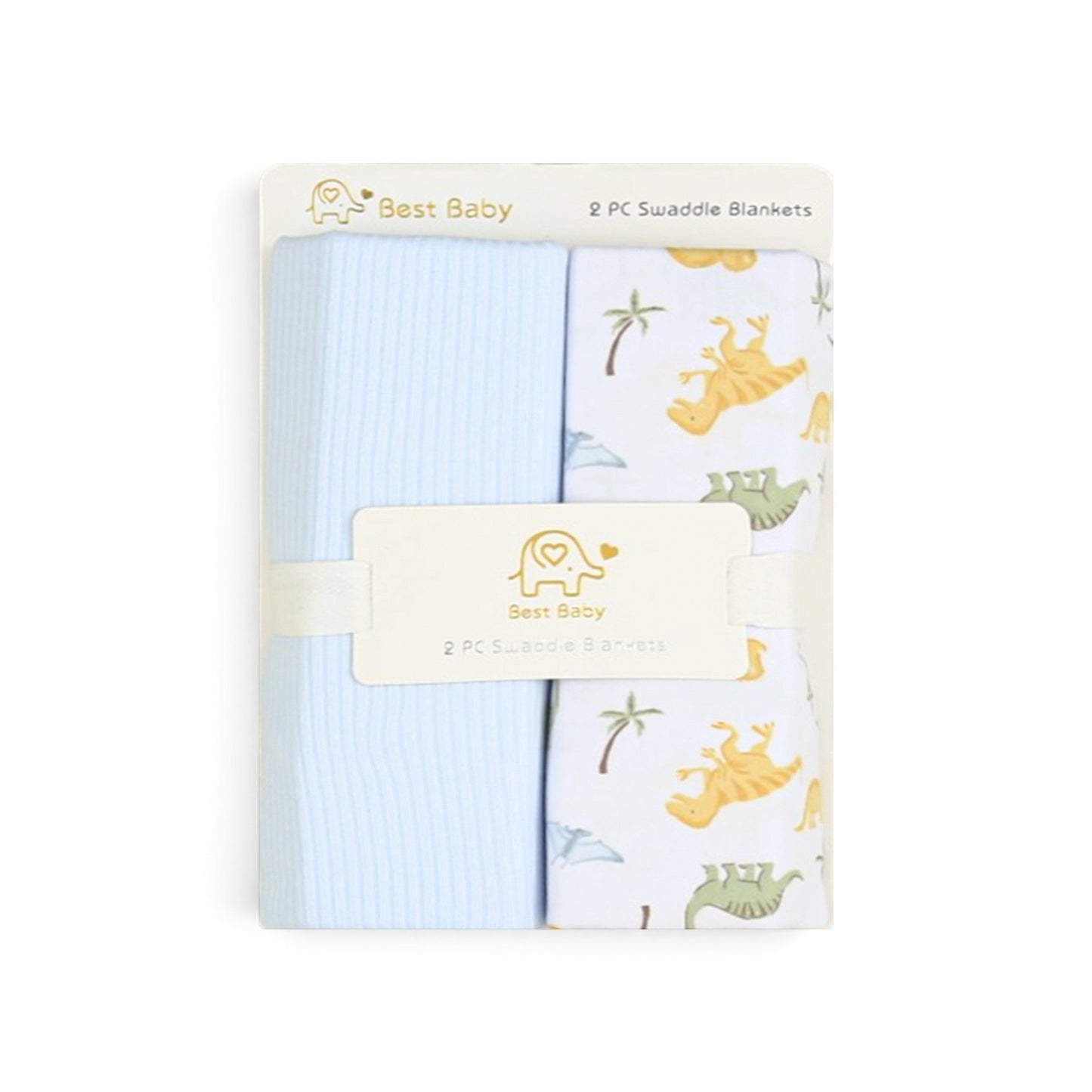 BLUE DINOSAUR WRAPING SHEET PK-2