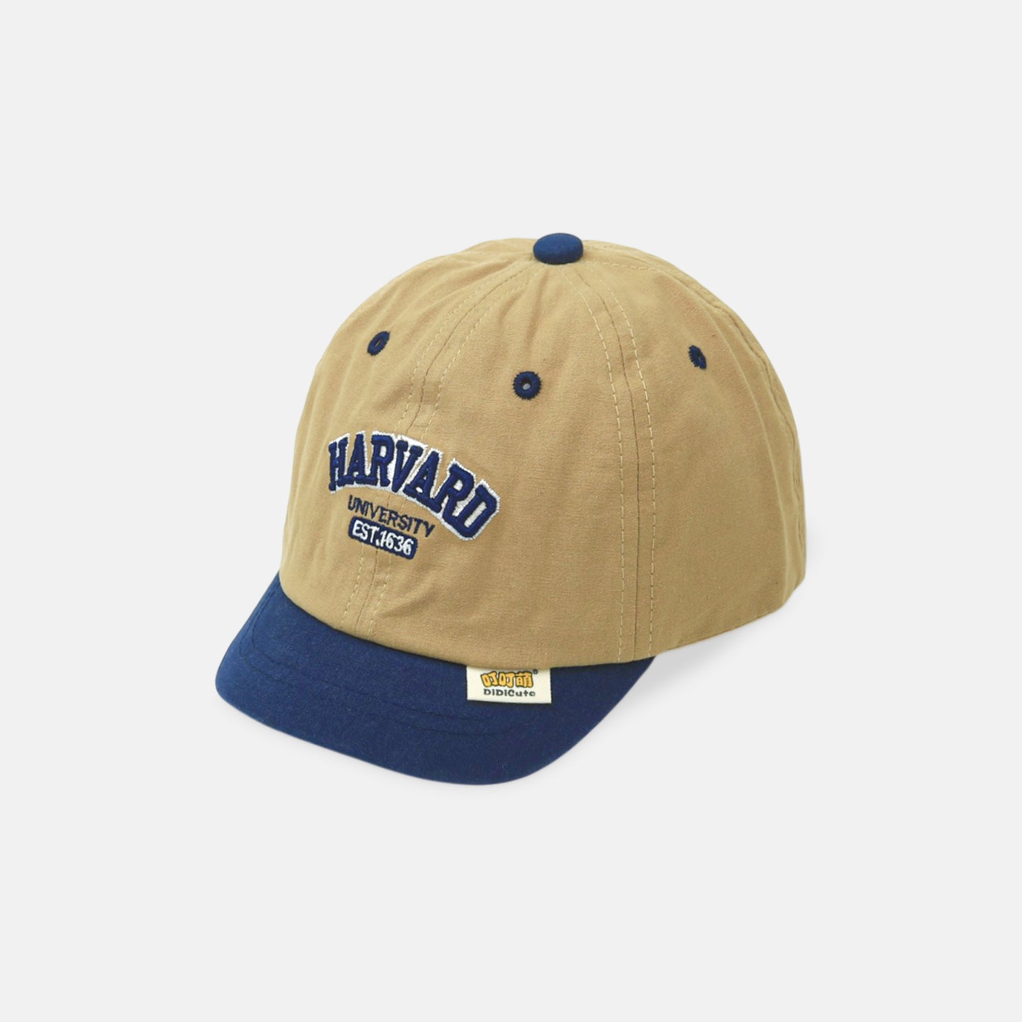 Beige & Green Harvard Style Cap 54 Cm